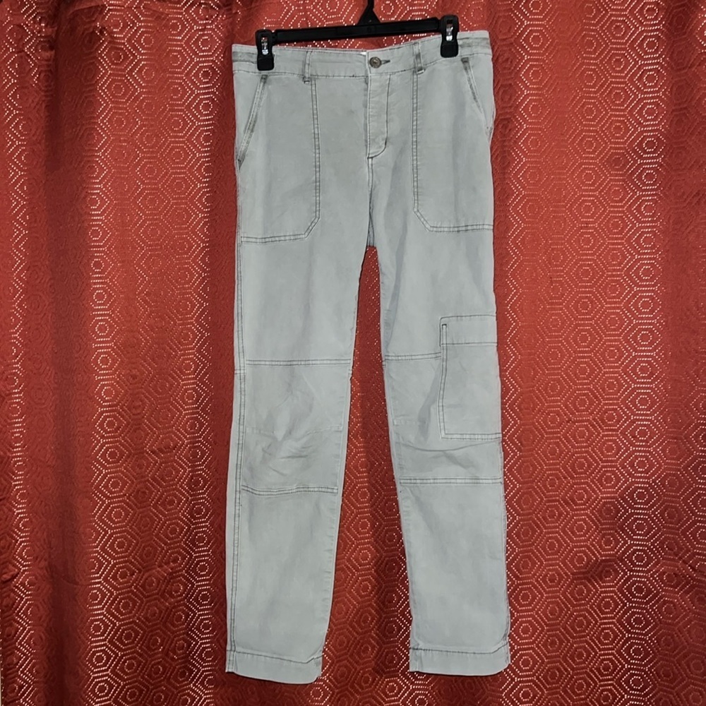 HEI The Wanderer Gray Button-Fly Jeans 27